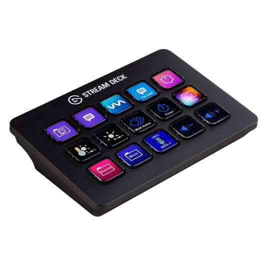 Elgato Stream Deck MK2 Kontroller for Live Streaming - Svart