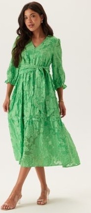 SELECTED FEMME Slfsadie 3/4 Midi Dress Absinthe Green 34