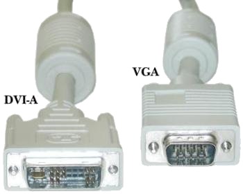 Premiumcord Kpdvi1a2, 2 M, Dvi, Vga (D-Sub), Hankjønn, Hankjønn, Rett