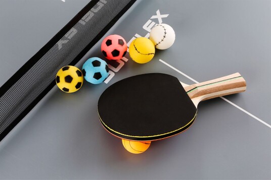 Sunflex Bordtennisballer Sport 6 stk. Ø 4 cm.