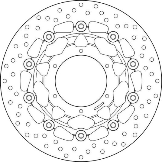 BREMBO 78B40824 Bremseskive