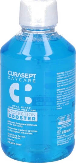 Curasept Daycare Protection Booster Frozen Mint Munnvann 250 ml