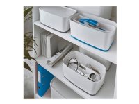 Leitz MyBox Small - Lagerboks - 5 liter - blå metallic Leitz MyBox Small - Lagerboks - 5 liter - blå metallic