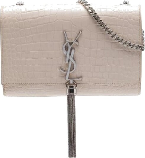 Yves Saint Laurent Vintage Dame Pre owned Beige ONE SIZE, Yves Saint Laurent Vintage Dame Pre owned Beige ONE SIZE,