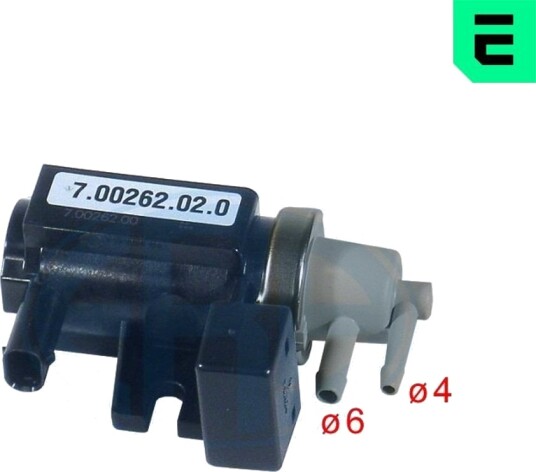 Trykkomformer, eksosstyring ERA 555184