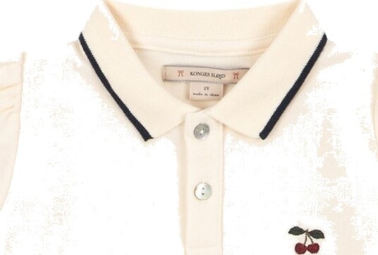 Konges Sløjd Polo   Florita   Antique White   Konges Sløjd   7 8 år (122 128)   Polo   Beige