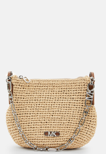 Michael Michael Kors Kendall Small Pouchette Natural Onesize Michael Michael Kors Kendall Small Pouchette Natural Onesize
