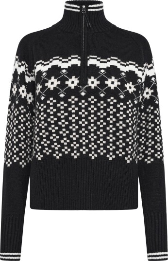 Helly Hansen W Après Knit Sweater BLACK XS
