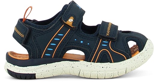 Leaf Ljungby Sandaler Navy/Orange 25