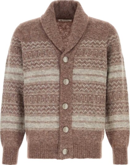 Brunello Cucinelli Herre Strikkevarer Brun M,