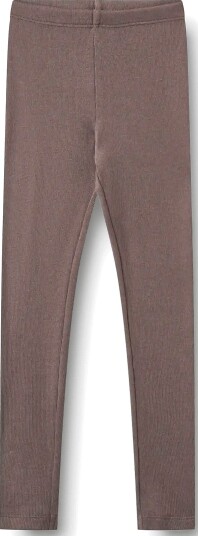 Wheat Rib Leggings Maddy PLUM TRUFFLE 104