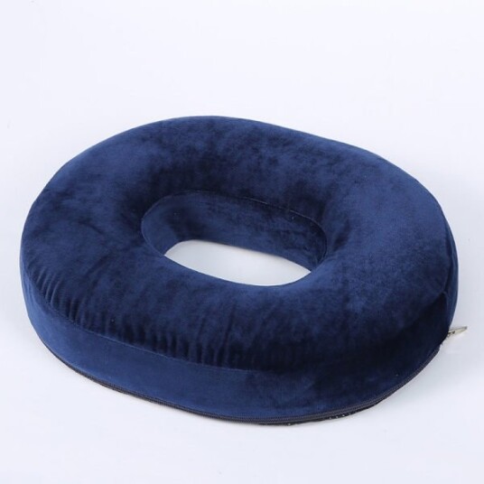 Donut Sittepute Ortopedisk Memory Foam Pute for Hemoroider og Halesmerter Donut Sittepute Ortopedisk Memory Foam Pute for Hemoroider og Halesmerter