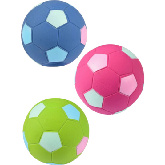 Flamingo Latex Fotball Hundeleketøy 8 cm