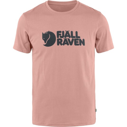 Fjellreven Logo T-Shirt M Herre, 302 Chalk Rose, M