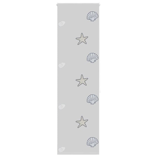 Dusjrullgardin 60x240 cm Stoff Bredde 56 cm Dusjrullgardin 60x240 cm Stoff Bredde 56 cm