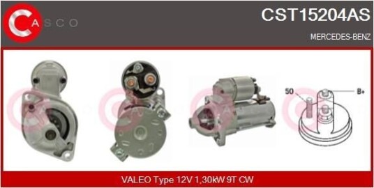 Starter CASCO CST15204AS