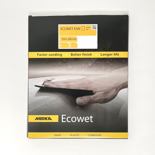 Mirka Ecowet Våtslipepapir 230X280mm P1500 1 stk