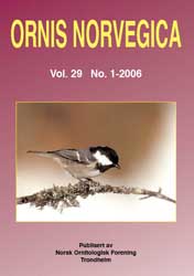 Norsk Ornitologisk Forening Ornis Norvegica   2006 1