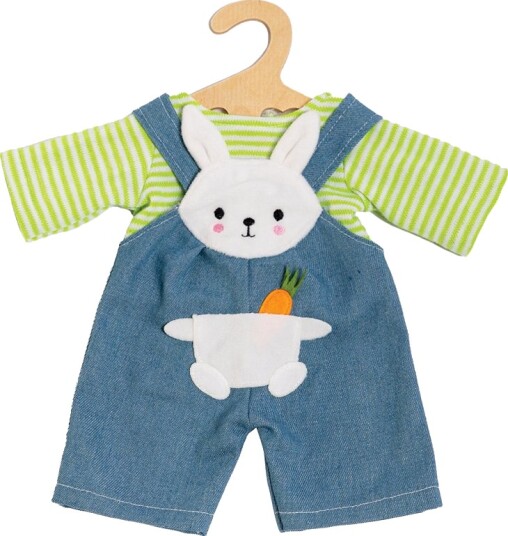Heless Dukkeklær 28-35cm "Bunny Lou" Snekkerbukse og Stripete Genser Heless Dukkeklær 28-35cm "Bunny Lou" Snekkerbukse og Stripete Genser