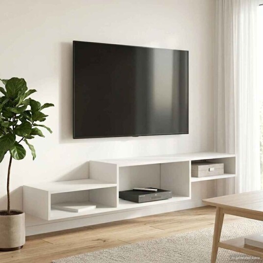 vidaXL Vegghengt TV-skap Veggmontert Gammelt tre 150 x 28 x 26 cm