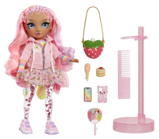 Rainbow High Sparkle & Shine Fashion DollsRosetta Pink Motedukke Jente 4 År Gutt/Jente 280 Mm Flerfarget Rainbow High Sparkle & Shine Fashion DollsRosetta Pink Motedukke Jente 4 År Gutt/Jente 280 Mm Flerfarget