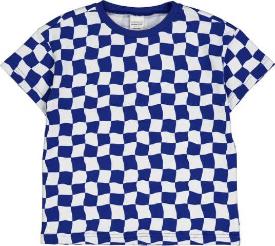 Freds World T skjorte   Svette   Racing   White/Surf   Freds World   6 år 116   T skjorte Blå Hvit