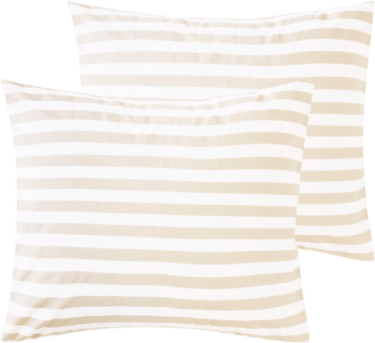 KAYO putevar 2-pk 60x50 cm Beige/hvit KAYO putevar 2-pk 60x50 cm Beige/hvit