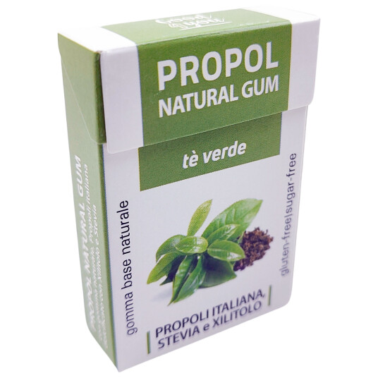 Naturlig propolis Tyggegummi PROPOL grønn te Naturlig propolis Tyggegummi PROPOL grønn te