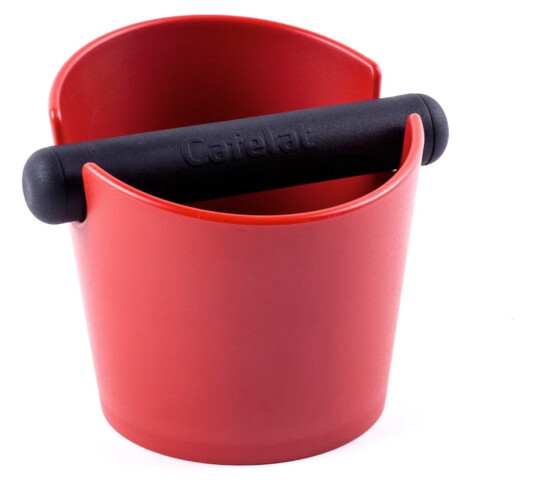 Cafelat Tubbi Espresso Knockbox - Small , Red