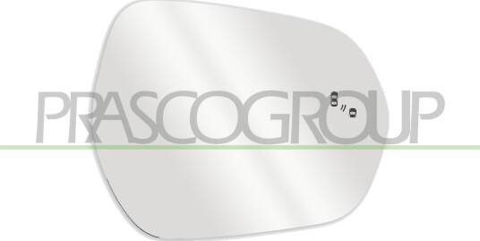 PRASCO FD6207523 Speilglass, ytterspeil