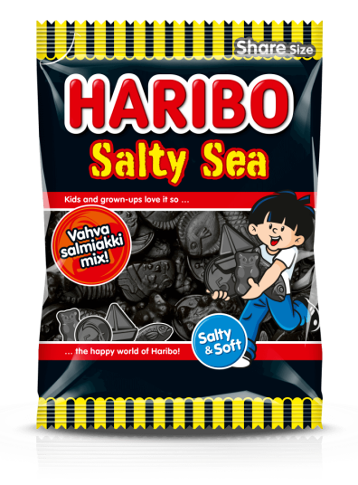 Haribo Salty Sea 170g Haribo Salty Sea 170g