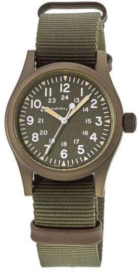 Hamilton Herreklokke H69449961 Grønn/Lær Ø38 mm Hamilton Herreklokke H69449961 Grønn/Lær Ø38 mm