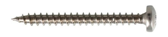 Schäfer & Peters 904825550 Treskrue TKX A2 5,5 x 50 mm 200-pakk Innfesting