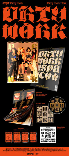 Aespa Dirty Work CD