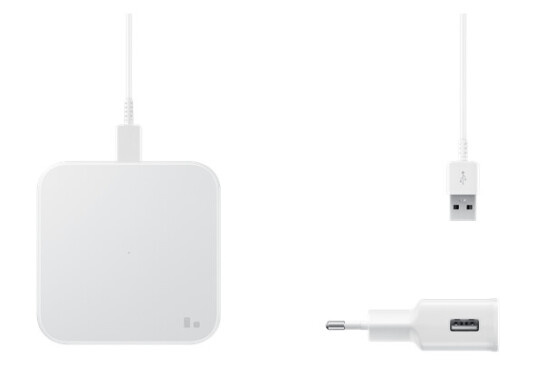 Samsung Wireless Charger Pad (with adapter) - White