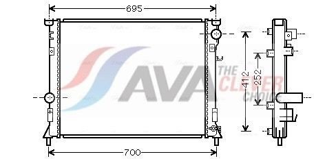 Radiator AVA Clever Choice CR2097 Radiator AVA Clever Choice CR2097