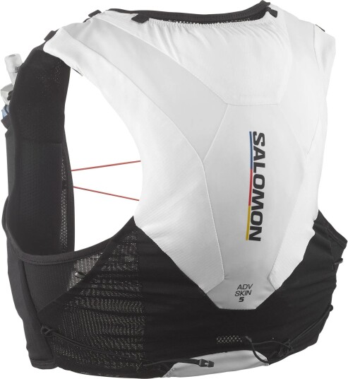 Salomon ADV Skin 5 Race Flag Set black/white XS Salomon ADV Skin 5 Race Flag Set black/white XS