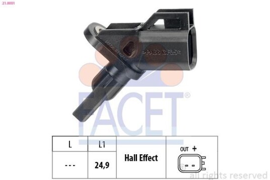 ABS sensor EPS 1.960.001 ABS sensor EPS 1.960.001