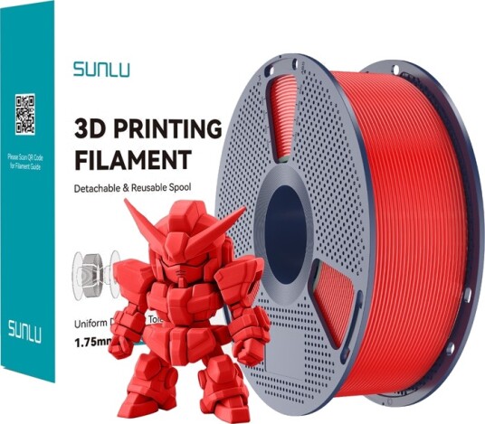 Sunlu Pla+ 2.0 1.75 Mm 1 Kg (Rød) Filament