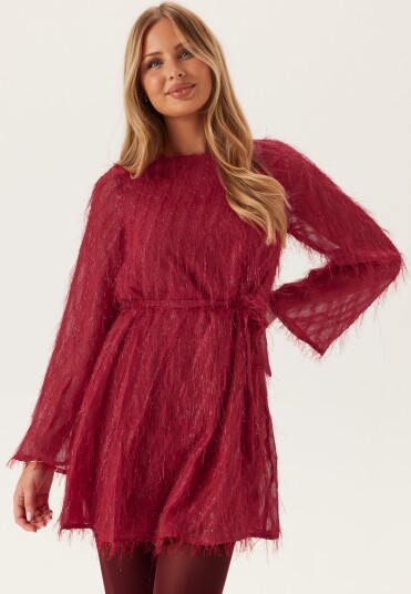 Vila Vifeather L/S O NECK SHORT DRE
