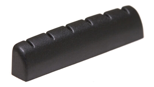 Graph Tech Svart Tusq Xl Lt-6060-10 G-Style Nut, Flat, Slotted, Lh, 10pk