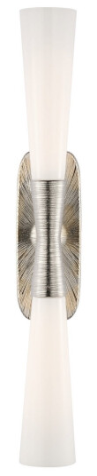 Utopia 32" badrumsbelysning dubbel nickel Utopia 32" badrumsbelysning dubbel nickel