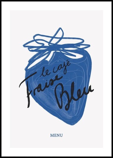 Blueberry Delight Plakat / 40x50cm