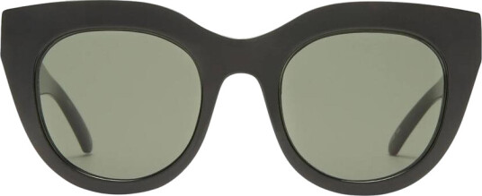 Le Specs Air Heart Black/Gold With Khaki Mono Lens