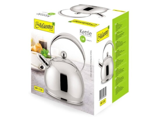 Ikke-Elkedel Maestro Mr-1330 Sølv 3,0 L
