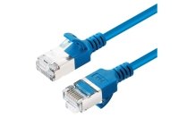 Microconnect V-FTP6A01B-SLIM, 1 m, Cat6a, U/FTP (STP), RJ-45, RJ-45