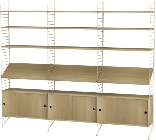String stue eik & beige Kombinasjon G