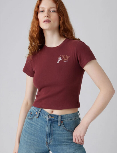 Levi"s® Gr Essential Sporty Tee Wester - Red - L