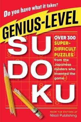 Genius-Level Sudoku Av Nikoli Publishing