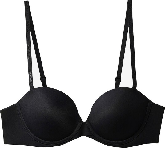 Calvin Klein Underwear Push up BH Strapless Svart